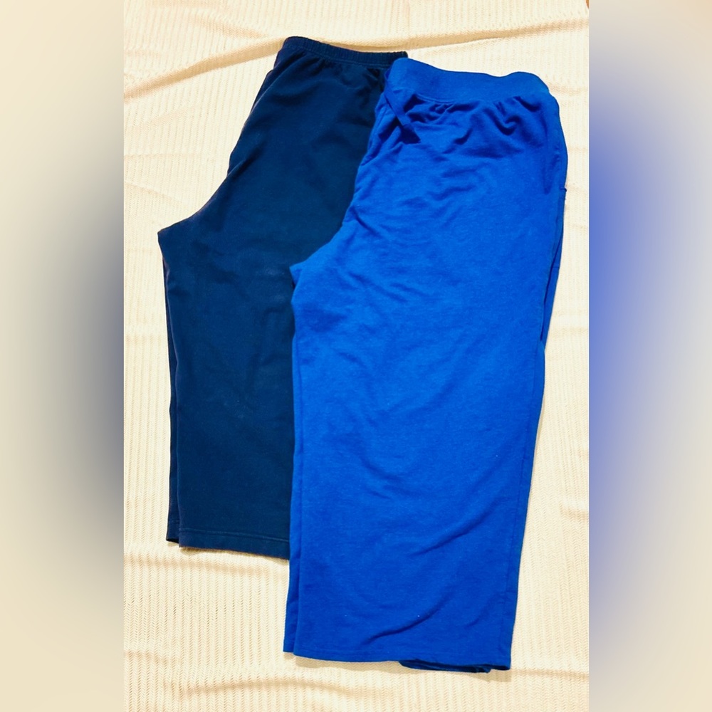 2 pairs capris by Lane Bryant and Roamans.   SP-1